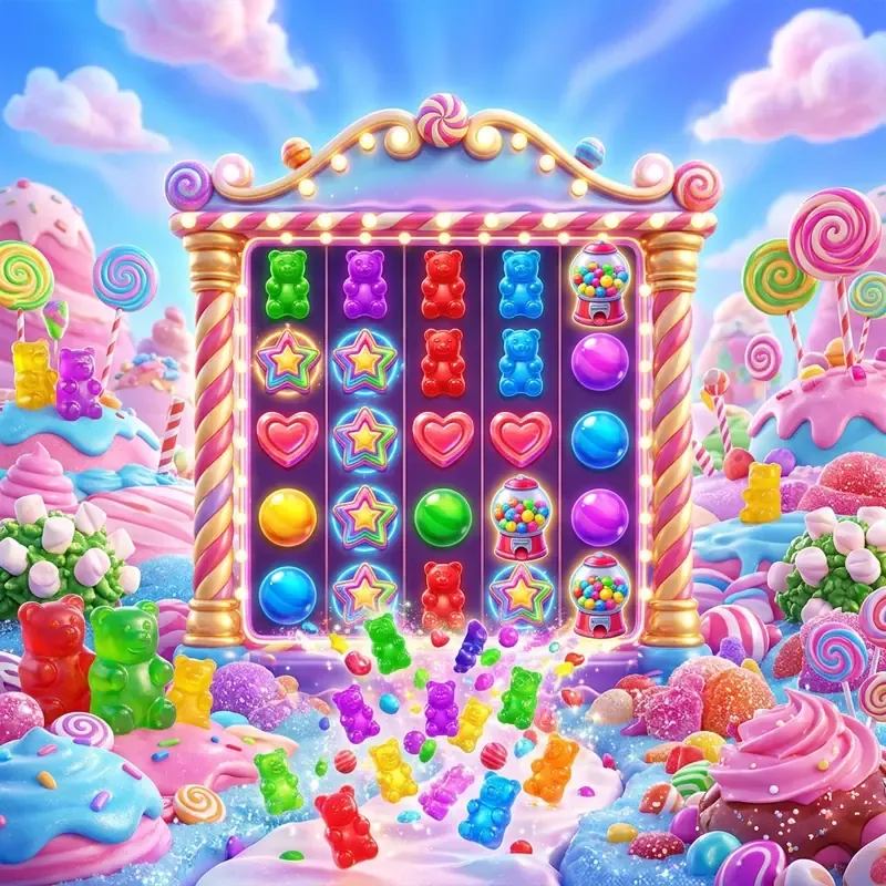Sugar Rush slot online demo, gratis