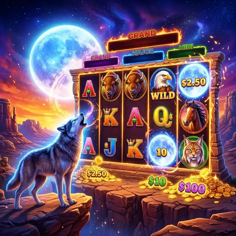 Wolf Gold Slot demo, gratis spelen