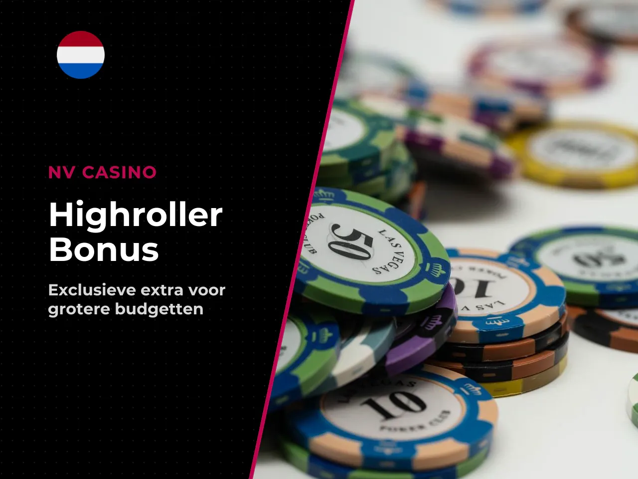 Highroller Bonus voor spelers met een