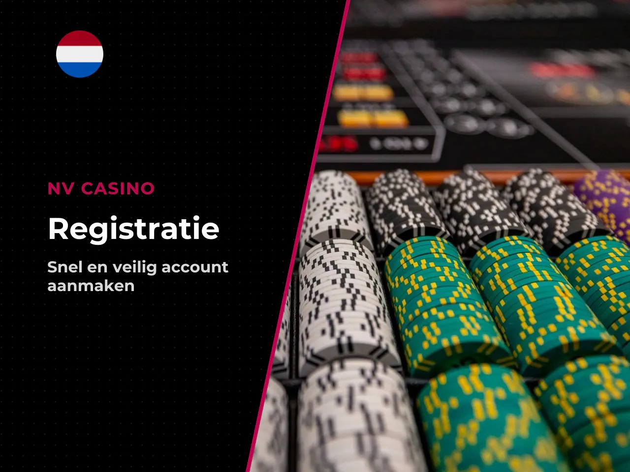Een NV Casino account aanmaken zonder