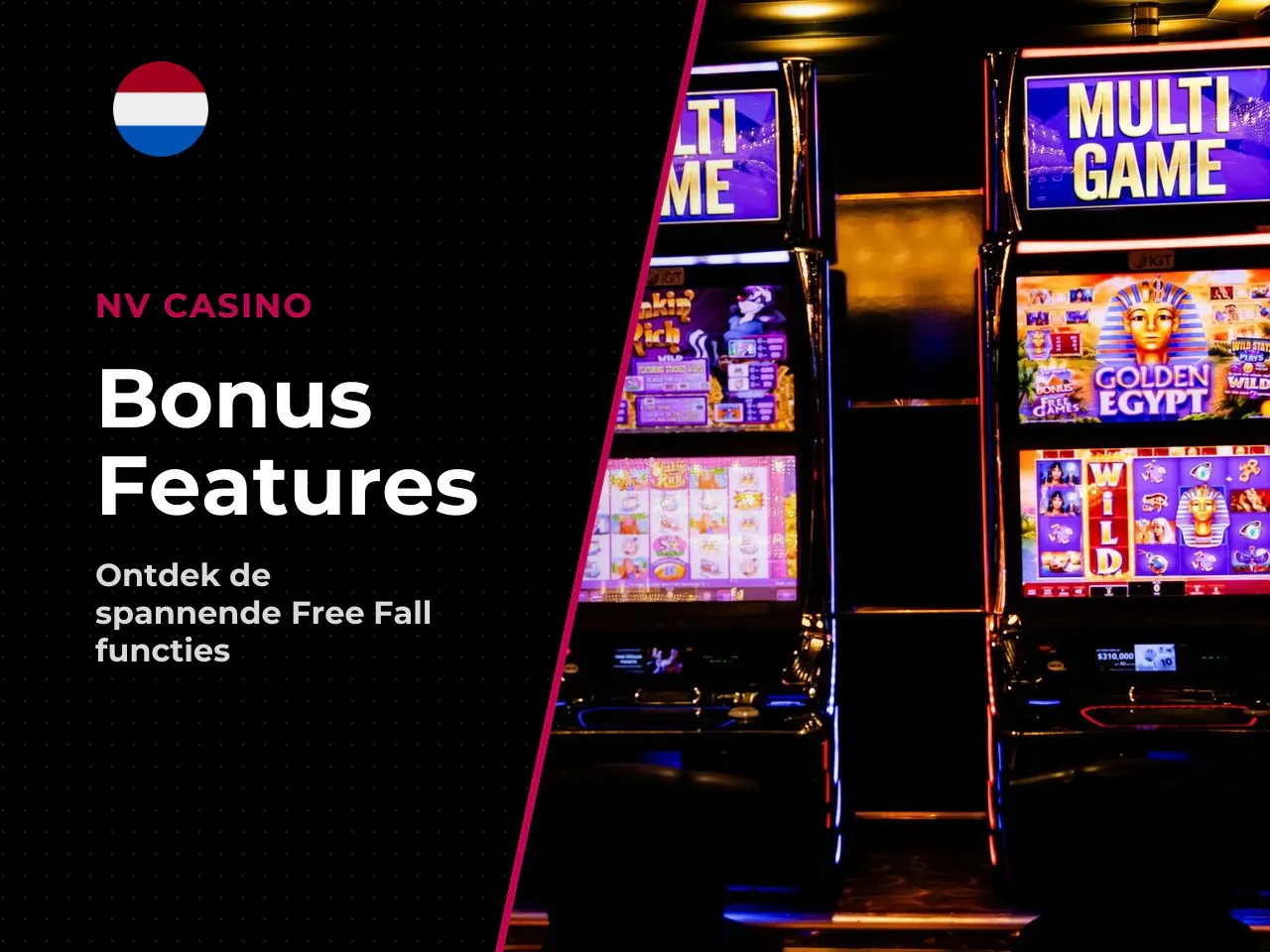 Free Fall en andere bonus-elementen. De