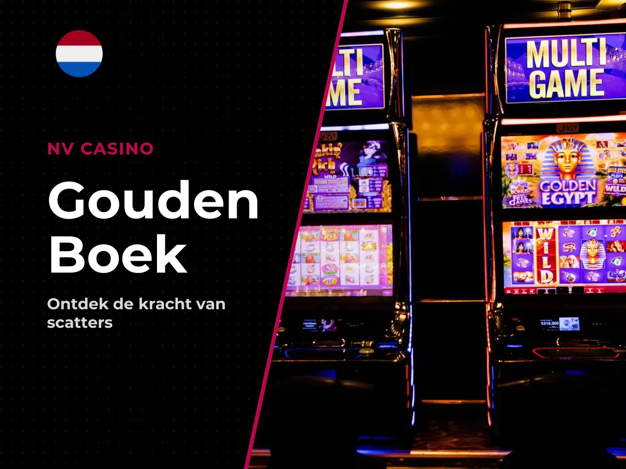 Scatter symbool en het boek-symbool. Het