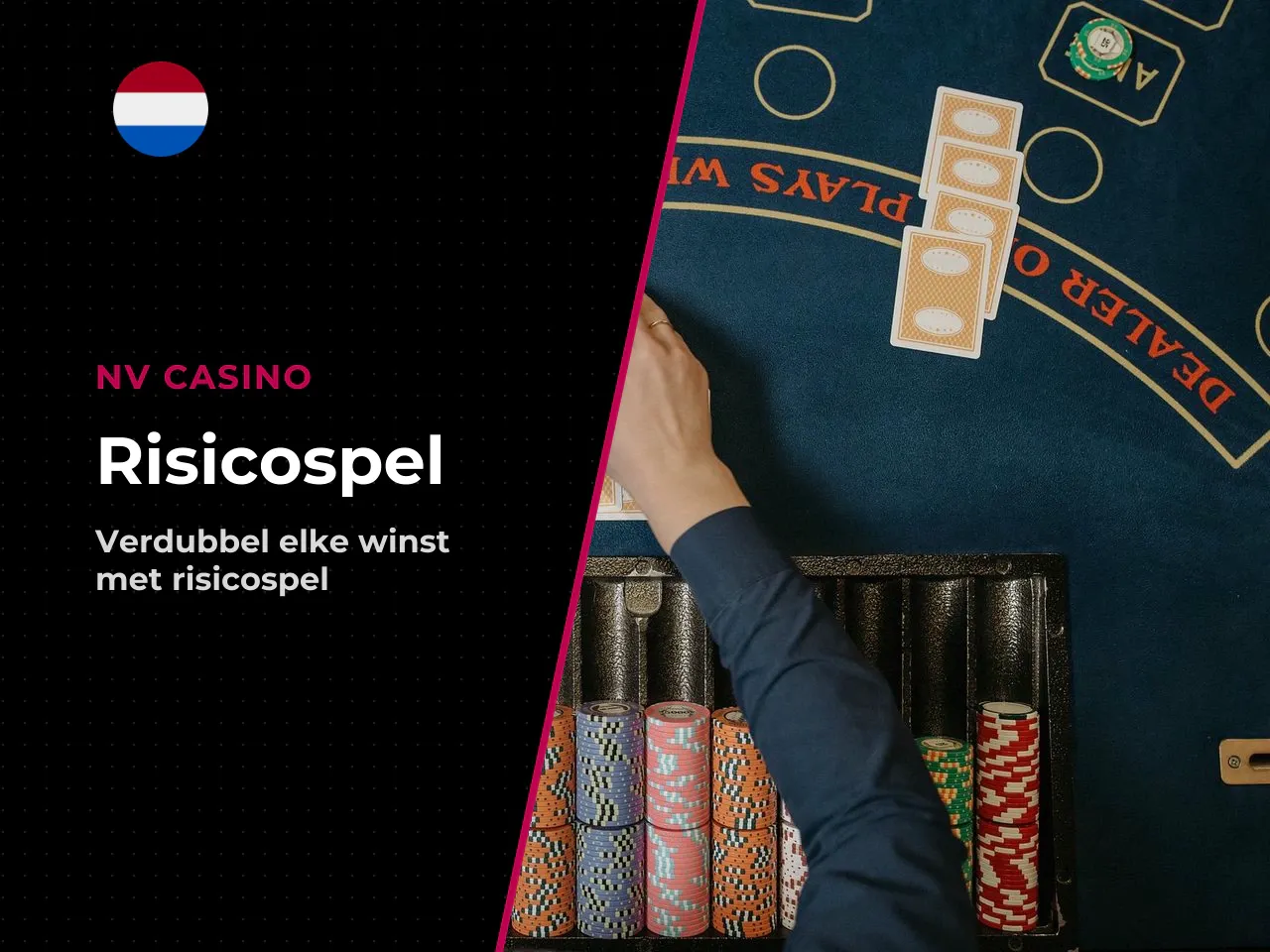 Gamble-feature risicospel . Na elke winnende