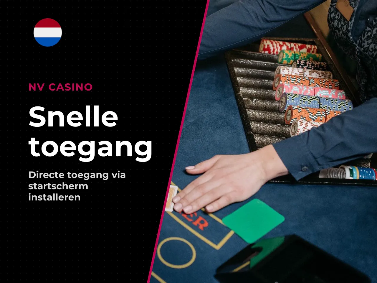 NV Casino toevoegen aan het startscherm