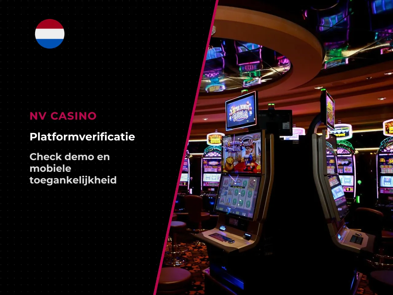 Beschikbaarheid van demo, mobiel en bonus